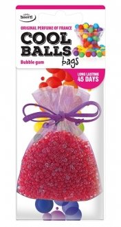 Фото автозапчасти ароматизатор мішечок / серія "Cool Balls Bags" - Bubble Gum Tasotti 117083