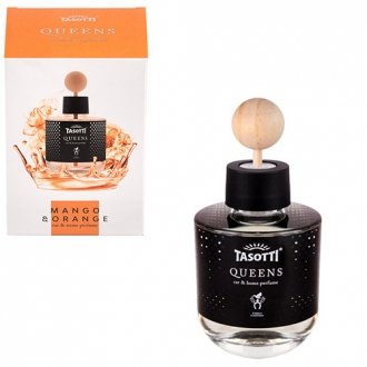 Фото автозапчасти ароматизатор рідкий для дому/офісу "Car & Home" QUEENS 100ml Mango&Orange Tasotti 118257