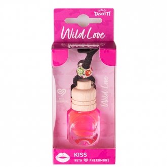 Фото автозапчасти ароматизатор "Wild Love" Kiss 7ml з феромонами Tasotti (24/240)