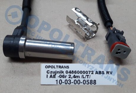 Фото автозапчасти czujnik 0486000072 ABS RVI AE -06r 2,4m /L/T/ TE PARTS 1003000588