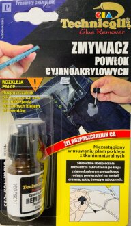 Фото автозапчасти очиститель клея цианоакрилового 4ml флакон TECHNICQLL P-093