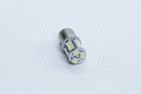 Лампа LED вказівників поворотів і стоп-сигналів (12SMD) BA15S 12V WHITE TEMPEST Tmp-01S25-12V