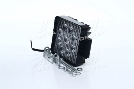 Фото автозапчасти фара LED дополнительная 12/24V, 9*3W,106*106*47mm TEMPEST TP-9300