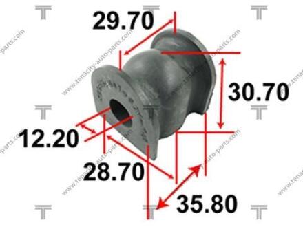 Фото автозапчастини втулка стабилизатора TENACITY ASBHO1027