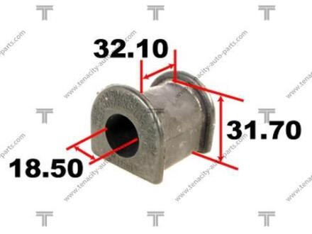 Фото автозапчасти втулка стабилизатора TENACITY ASBTO1002