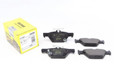 Колодки тормозные (задние) Subaru Impreza/Outback/Legacy 14- (Akebono) Q+ TEXTAR 2215801 (фото 1)