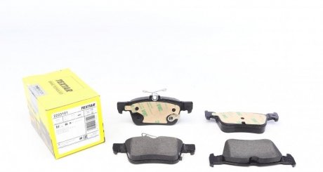 Комплект гальмівних колодок задніх FORD GALAXY III, MONDEO V, S-MAX 1.0-2.0H 08.14- TEXTAR 2223101 (фото 1)