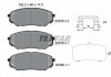 Комплект тормозных колодок передний HYUNDAI SANTA FE IV, SANTA FE IV/SUV; KIA SORENTO III 2.0D-3.3 01.15- TEXTAR 2237801 (фото 2)