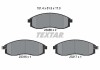 Фото автозапчасти комплект тормозных колодок передний MITSUBISHI L200; NISSAN MAXIMA / MAXIMA QX IV, MAXIMA III 2.0-3.0 10.88-12.07 TEXTAR 2308601 (фото 2)