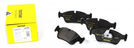 Комплект тормозных колодок передний BENTLEY BROOKLANDS, TURBO R; BMW 3 (E36), 3 (E46), Z3 (E36), Z4 (E85) 1.6-6.7 09.90-02.09 TEXTAR 2328702 (фото 1)