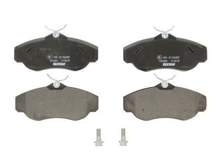 Комплект тормозных колодок передний (с направляющими винтами тормозного суппорта) LAND ROVER DISCOVERY II, RANGE ROVER II 2.5D-4.6 07.94-06.04 TEXTAR 2345201