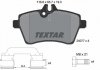 Фото автозапчастини комплект гальмівних колодок спереду MERCEDES A (W169), B SPORTS TOURER (W245) 1.5-Electric 09.04-06.12 TEXTAR 2407702 (фото 1)