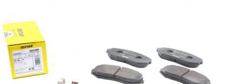 Комплект тормозных колодок передний SUZUKI GRAND VITARA I, GRAND VITARA II, XL7 1.6-3.6 03.98- TEXTAR 2434601 (фото 1)