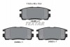 Фото автозапчасти комплект тормозных колодок задних CHEVROLET CAPTIVA, EQUINOX; GMC TERRAIN; OPEL ANTARA A; PONTIAC TORRENT 2.0D-3.4 04.03- TEXTAR 2449801 (фото 2)