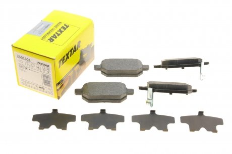 Комплект тормозных колодок. TEXTAR 2501601 (фото 1)
