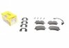 Комплект тормозных колодок задних AUDI A4 B8, A5, A6 C7, A7; PORSCHE MACAN 1.8-4.2 03.10- TEXTAR 2521413 (фото 1)