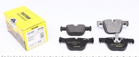 Комплект тормозных колодок задних BMW 3 (F30, F80), 3 (F31), 3 GRAN TURISMO (F34), 4 (F32, F82), 4 (F33, F83), 4 GRAN COUPE (F36) 2.0D-3.0H 11.11- TEXTAR 2551401 (фото 1)