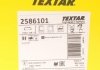 Комплект тормозных колодок передний AUDI A3, A3 ALLSTREET, A4 ALLROAD B9, A4 B9, A5, A6 ALLROAD C8, A6 C8, A7, A8 D5, E-TRON, Q3, Q5, Q7, Q8; BENTLEY BENTAYGA 1.4-Electric 09.09- TEXTAR 2586101 (фото 8)