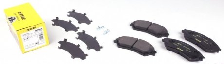 Комплект тормозных колодок передний FORD USA F-150; SUZUKI S-CROSS, SX4 S-CROSS, VITARA 1.0-4.9 09.86- TEXTAR 2597901 (фото 1)