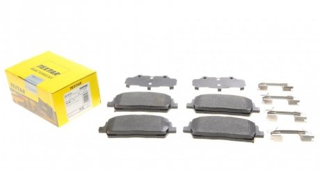 Комплект тормозных колодок передний HYUNDAI SANTA FE IV, SANTA FE IV/SUV; KIA SORENTO III 2.0D/2.2D/2.4 01.15- TEXTAR 2615701