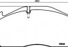 Колодки гальмівні(комплект на вісь) TEXTAR 29030 (фото 1)