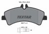 Тормозные колодки Mercedes SPRINTER, Volkswagen CRAFTER 1.8-3.5 зад. TEXTAR 2921702 (фото 2)