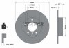 Фото автозапчасти диск гальмівний BMW 3(E36)/Z3(E36) "F D=286mm "90-"03 TEXTAR 92055503 (фото 1)