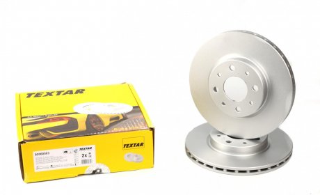 Диск тормозной (передний) Fiat Doblo 01- (257x20) PRO TEXTAR 92068503