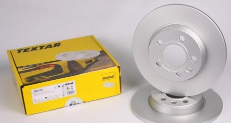 Диск тормозной Volkswagen TRANSPORTER IV 1.9D-2.8 1990-2003 d280x12x40mm 5 от. зад. левый/правый TEXTAR 92083903 (фото 1)