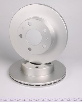 Тормозной диск передний левый/правый (без штифта крепления колеса) CITROEN JUMPER; FIAT DUCATO; OPEL MOVANO C; PEUGEOT BOXER 1.9D-3.0D 02.94- TEXTAR 92116703 (фото 1)