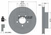 Фото автозапчастини tarcza hamulcowa przod TEXTAR 92119705 (фото 1)