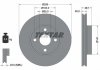 Фото автозапчасти тормозной диск передний левый/правый (без штифта крепления колеса) TOYOTA COROLLA, COROLLA VERSO, PRIUS 1.5H/1.6 05.00-03.09 TEXTAR 92125903 (фото 1)