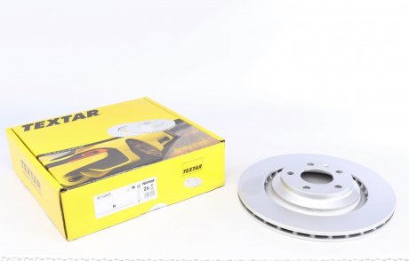 Тормозной диск задний левая/правая (без штифта крепления колеса) AUDI A6 C6 2.0-5.2 05.04-08.11 TEXTAR 92132603 (фото 1)