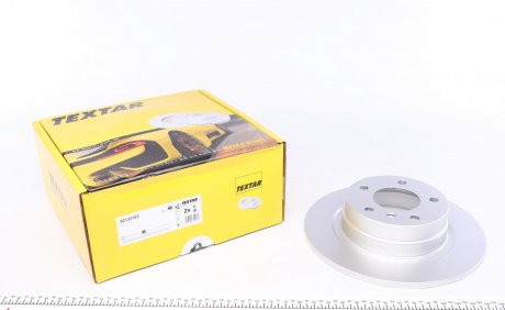 Тормозной диск задний левая/правая (без штифта крепления колеса) BMW 1 (E81), 1 (E87), 3 (E90), 3 (E91), 3 (E92) 1.6/2.0/2.0D 06.04-06.13 TEXTAR 92133103 (фото 1)