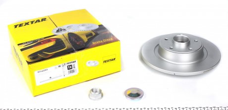 Диск тормозной (задний) Renault Laguna II/Scenic II (274x11) (+ABS) (с подшипником) PRO TEXTAR 92142203