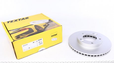Тормозной диск передний левый/правый (без штифта крепления колеса) KIA SORENTO I 2.4-3.5 08.02-12.11 TEXTAR 92147303