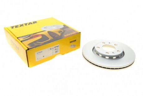 Тормозной диск задний левая/правая AUDI A8 D3; Volkswagen PHAETON 2.8-6.0 04.02-03.16 TEXTAR 92152203 (фото 1)