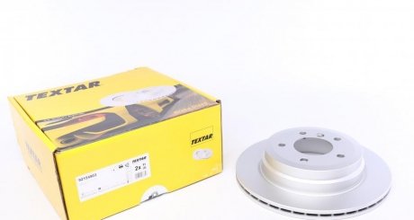 Тормозной диск задний левая/правая (без штифта крепления колеса) BMW 1 (E81), 1 (E87), 3 (E90), 3 (E91), 3 (E92), 3 (E93), X1 (E84) 1.6-3.0 12.04-06.15 TEXTAR 92154903 (фото 1)