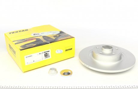 Диск тормозной (задний) Renault Espace 02- (300x11) (+ABS) (с подшипником) PRO TEXTAR 92159803 (фото 1)
