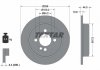 Гальмівний диск задній лівий/правий (без штифта кріплення колеса) MINI (R50, R53), (R52), (R56), (R57), (R58), (R59), CLUBMAN (R55), CLUBVAN (R55) 1.4-2.0D 06.01-06.15 TEXTAR 92175003 (фото 2)
