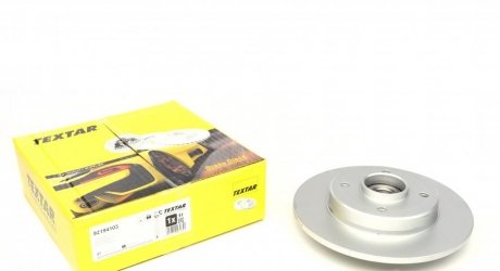 Тормозной диск с подшипником задний левый/правый (без стопорного штифта колеса; со ступицей; со встроенным кольцом излучателя магнитных импульсов) DS DS 4; CITROEN C4 II 1.2-2.0D 09.07- TEXTAR 92194103