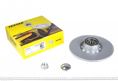 Диск тормозной (задний) Renault Kangoo 08- (274х11) (+ABS) (с подшипником) PRO TEXTAR 92196203