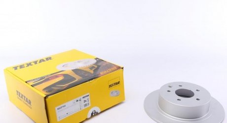 Тормозной диск задний левая/правая (без штифта крепления колеса) NISSAN ALTIMA, JUKE, MAXIMA, MAXIMA / MAXIMA QX V, MAXIMA VI, NV200, NV200 / EVALIA, PULSAR, QASHQAI I 1.2-Electric 08.01- TEXTAR 92237103 (фото 1)