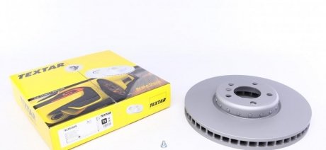 Тормозной диск из двух частей передний правый (без штифта крепления колеса) BMW 5 (F10), 5 (F11), 5 GRAN TURISMO (F07), 6 (F12), 6 (F13), 6 GRAN COUPE (F06), 7 (F01, F02, F03 2.0-4.4 02.08-10.18 TEXTAR 92253825 (фото 1)