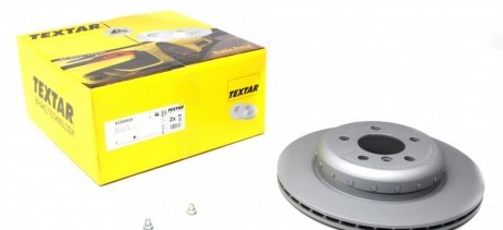 Тормозной диск, состоящий из двух частей, задний левый/правый (без шплинта крепления колеса) BMW 5 (F10), 5 (F11) 1.6-3.0H 06.09-02.17 TEXTAR 92265925 (фото 1)