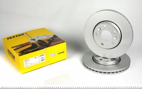 Тормозной диск передний левый/правый (без штифта крепления колеса) FIAT TALENTO; NISSAN NV300, PRIMASTAR; OPEL VIVARO B; RENAULT TRAFIC III 1.6D/2.0D 05.14- TEXTAR 92268803