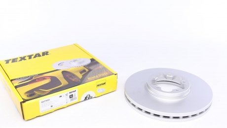Тормозной диск передний левый/правый (без штифта крепления колеса) FORD TOURNEO CUSTOM V362, TRANSIT CUSTOM V362, TRANSIT V363 2.0D/2.2D 04.12- TEXTAR 92273003 (фото 1)