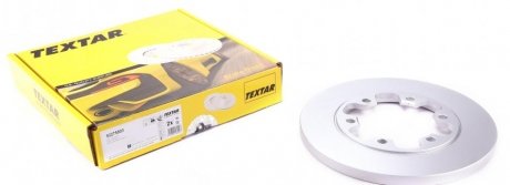Тормозной диск задний левая/правая (без штифта крепления колеса) FORD TRANSIT V363 2.0D/2.2D 08.13- TEXTAR 92275803 (фото 1)