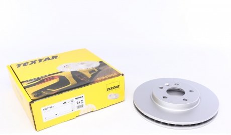 Тормозной диск передний левый/правый (без штифта крепления колеса) CHEVROLET BOLT, VOLT; OPEL AMPERA-E, ASTRA K 1.0-Electric 06.15- TEXTAR 92277103