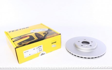 Гальмівний диск передній лівий/правий (без штифта кріплення колеса) OPEL ASTRA K 1.0-1.6D 06.15- TEXTAR 92277203 (фото 1)